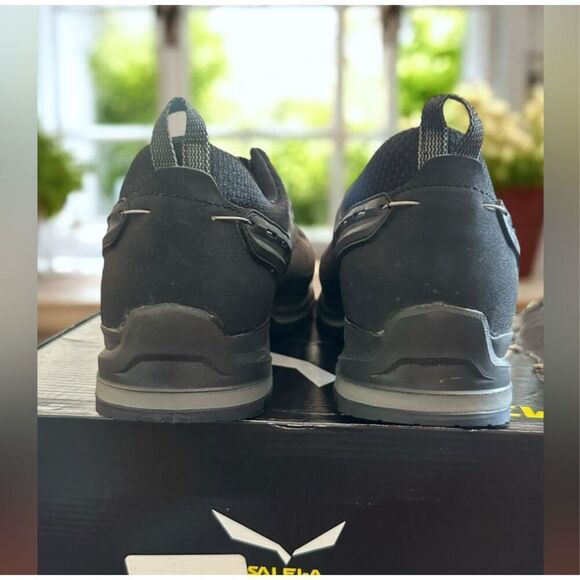 Salewa Mountain Trainer 2 GTX Mountaineering Shoes Black/Bungee Cord Size 9.5 EU - Picture 10 of 12